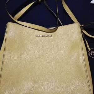 Michael Kors Mustard Yellow Shoulder Bag